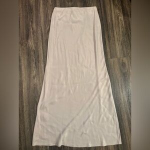 Anthropologie Cream Maxi Skirt